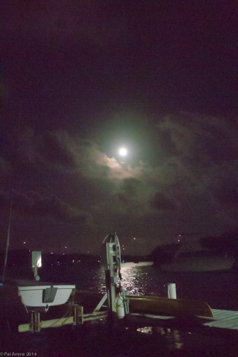 Full moon over Culebra