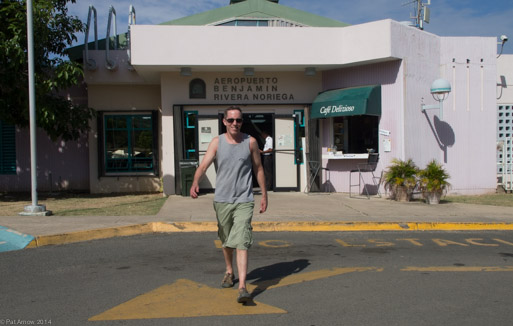 Ken at Culebra airport