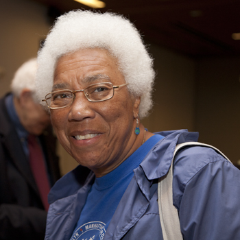 Retired teacher Carole Allen. Photo by Pat Arnow