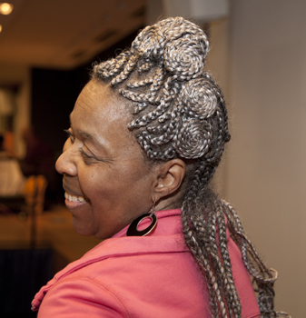 Flora Hamlett, retired teacher from Essex County, NY. 