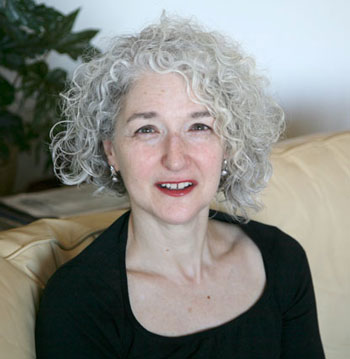 Susan Morris, long-time friend, neighbor who works with art, media and architecture. Photo by Pat Arnow