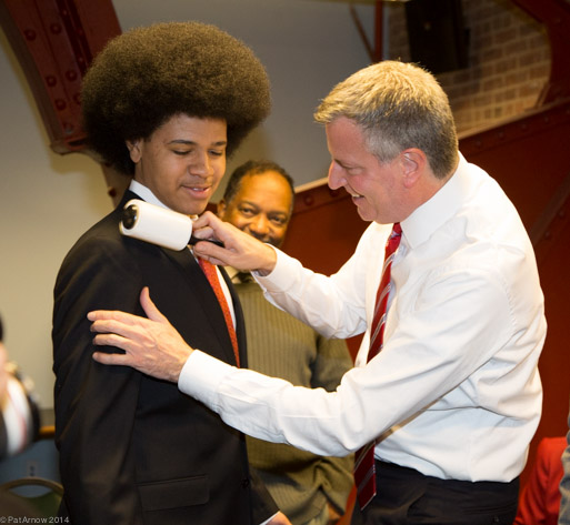 Bill deBlasio de-lints Dante 