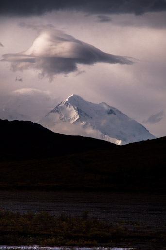 Mt. McKinley shows herself